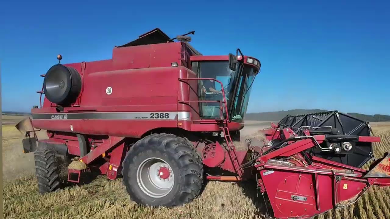 CASE IH 2388 axial - flow & John Deere 7720 (žně 2025)