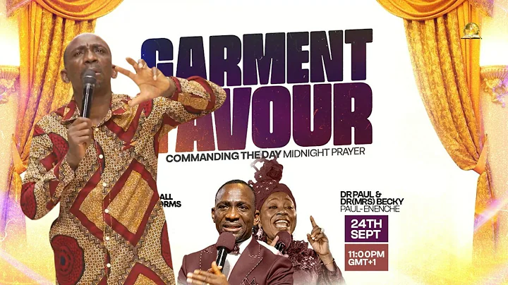 SEPTEMBER 2025 GARMENT OF FAVOUR PROPHETIC DECLARATIONS From Commanding The Day 24-09-2025