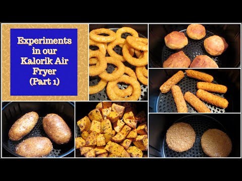 Experiments in our Kalorik Air Fryer - Part 1 | Cooking for Two