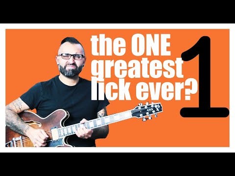 The ONE greatest guitar lick..Ever? Blues/Rock/Soul | GUITAR LESSON |