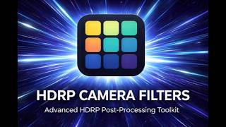 Screen Effects - HDRP Camera Filters Unity 3D Asset