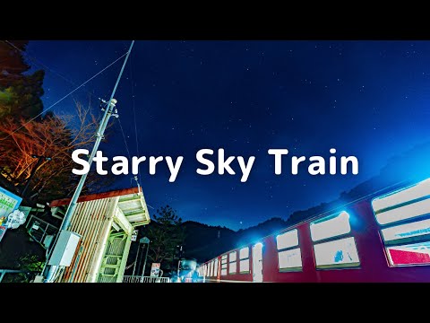 【VLOG】星空列車に乗ってきました - Starry Sky Train / Japan / 大井川鐡道 / α7SIII / SEL35F14GM / 奥大井湖上駅