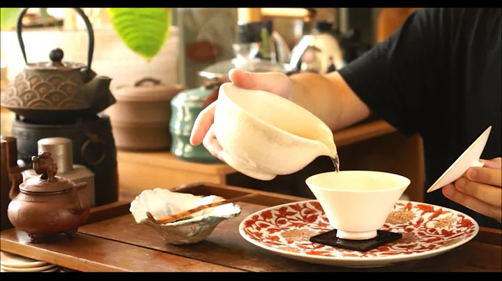 Chinese Tea: Grandpa Brewing Xin Yang Mao Jian Gre...