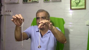 Pendulum Dowsing  -  Do this exercise before you learn