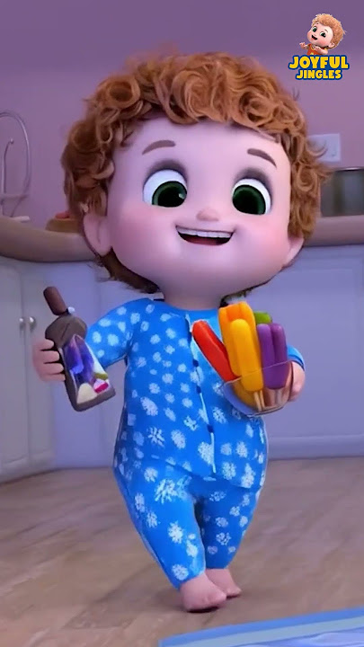 Ice Cream Song - With Colorful Popsicles 🍭 #shorts #rhymes