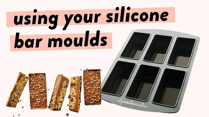 baking in your alyce alexandra silicone bar moulds | easiest individual serves | naturally non-stick