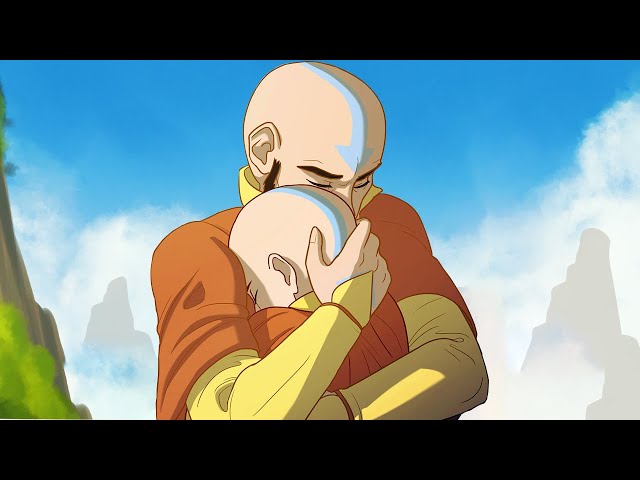 Aang’s Goodbye to Tenzin Before He Died class=