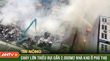 Biển lửa nhấn chìm công ty giấy, thiệt hại khoảng 8,5 tỷ đồng | ANTV