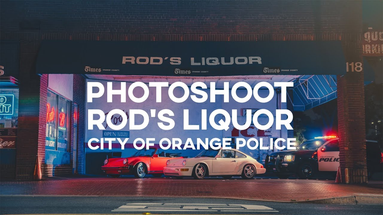 Photoshoot at Rod's Liquor Store at the Orange Circle, CA YouTube
