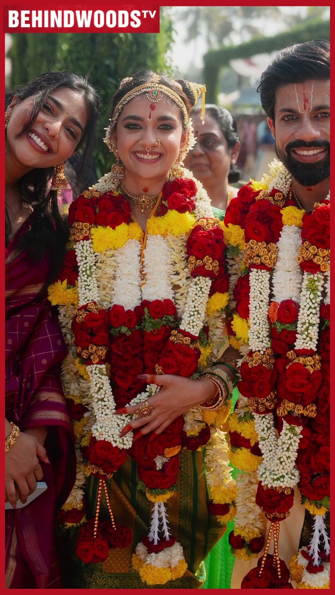 'Keerthy கல்யாணம் சும்மா களை கட்டுது ..' ? வாழ்த்திய Lingusamy, Soori , Aishwarya ?