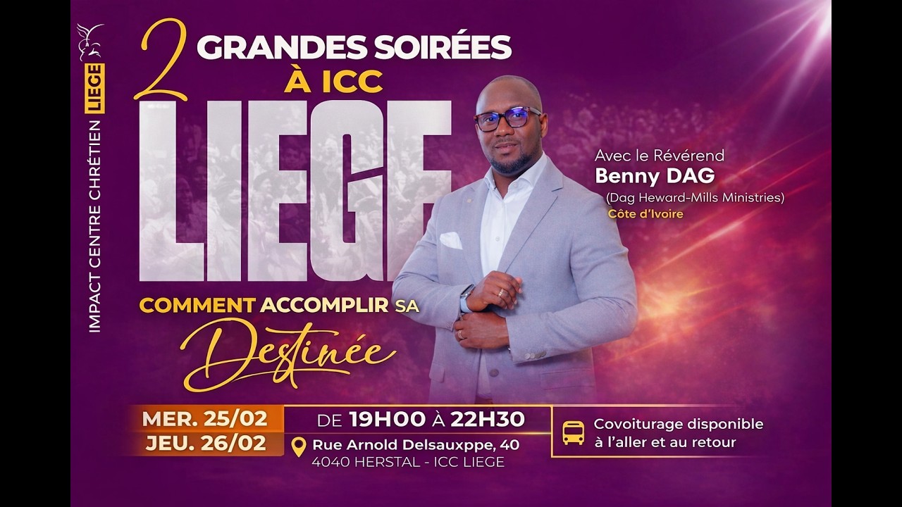 COMMENT ACCOMPLIR SA DESTINÉE _Jour 1 - Rév. Benny DAG