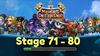Defender Heroes: Game Chiến Thuật Idle TD | Stage 71 - 80 | Jet's Channel screenshot 5