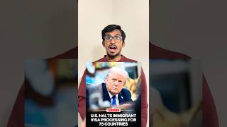 Big US Visa Update 😳 | 75 Countries Affected 🇺🇸 #shorts #indianinusa #desiinusa