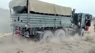 TATA LPTA 2038 6×6 Truck Towing 130mm M46 Field Gun | Indian Army Regiment of Artillery TATA LPTA 2038 6×6 Truck Towing 130mm M46 Field Gun | Indian Army Regiment of Artillery