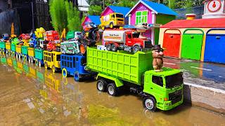 KEREN..Mobil Truk Tronton Penuh Mainan Mobil Mobilan Truk Molen, Crane, Mobil Balap, Truk Tangki
