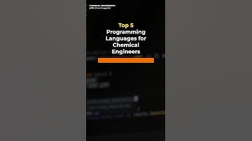 Programming languages for chemical Engineers | TOP 5 | #chemicalengineering #shorts