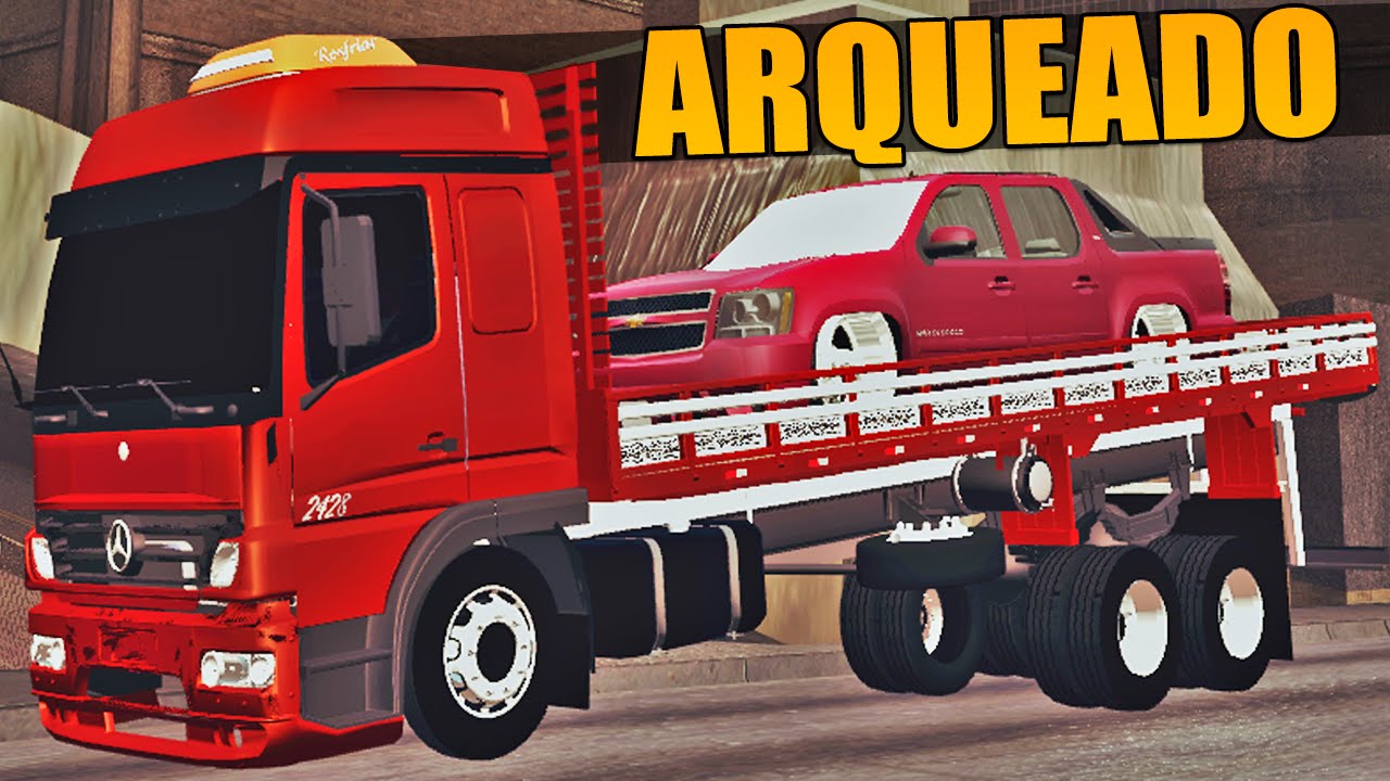 Scania Arqueada e Rebaixada - GTA SA 