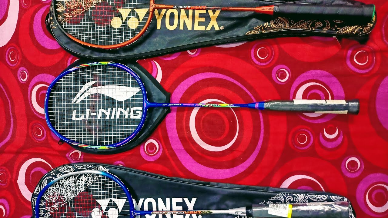 Yonex ZR-111 Light vs Li Ning XP 2020 Special Edition vs Yonex ZR-100 Light Badminton Racket 🔥🏸🇮🇳