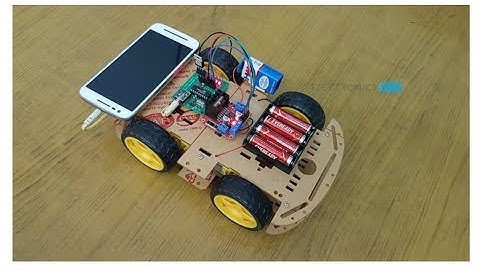 Mini Project Audrino Based Mobile Controlled Bomb Detection Robot | DTMF | ECE | Electronics