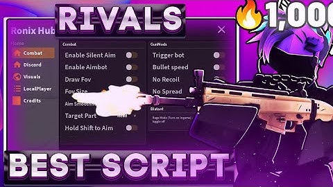 [BEST] RIVALS SCRIPT/HACK/GUI 🔥 | SILENT AIM, AIMBOT, ESP, SOLARA SUPPORT | PASTEBIN | MOBILE/PC