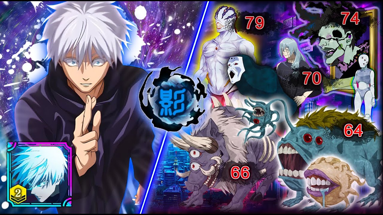 0.2 Domain Gojo VS All Blue Tower Floors 64~79!!! | JJK Phantom Parade