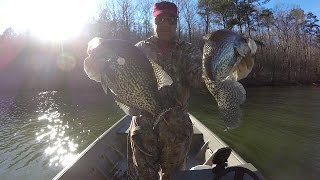 Crappie Fishing - Pre-Spawn Crappie On Lake Guntersville