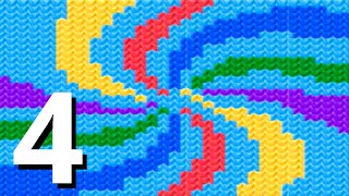 🧶 Thread Rush 🧩 GAMEPLAY Part 4 Levels 34-40 (Android, iOS)