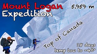 Mount Logan Expedition | 18 Days of Survival in Arctic Cold (-40 °C, Ski Touring & Climbing)
