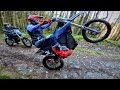 Riding the worlds most powerful electric dirt bike on enduro  the stark varg raw