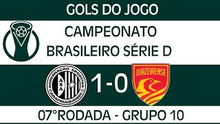 ASA DE ARAPIRACA 1X0 JUAZEIRENSE, CAMPEONATO BRASILEIRO SÉRIE D 2026