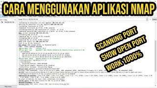 TUTORIAL CARA MENGGUNAKAN APLIKASI NMAP UNTUK SCANNING PORT TERBARU screenshot 3