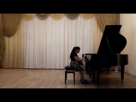 Джалмукашева Айдана (11 лет). С. Майкапар "Тарантелла"