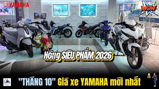 Giá xe YAMAHA giữa tháng 10\/2025 ▶ Hóng SIÊU PHẨM MỚI 2026 🔴 TOP 5 ĐAM MÊ