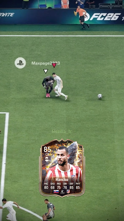 Cornerstones Hancko is a cheat code defensively 💀 #eafc #eafc26 #fc26 #fut #football #shorts
