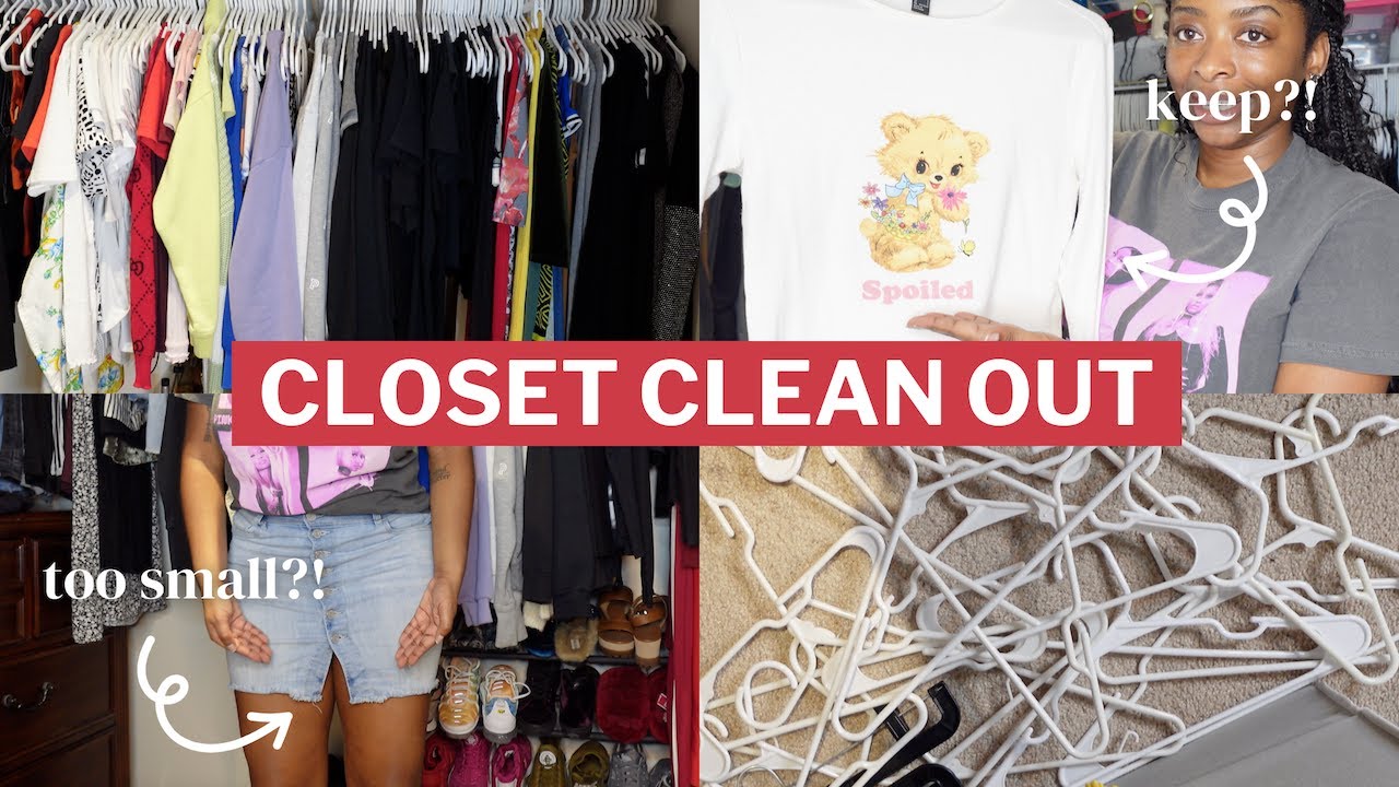 Closet Clean Out 2024 | Declutter and Organize My Closet With Me 👚