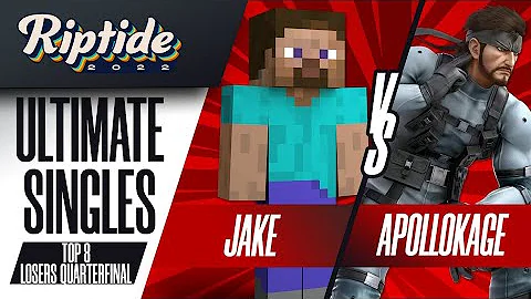 Jake vs ApolloKage - Ultimate Singles Top 8 Losers...