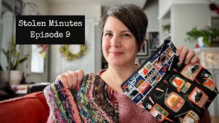 Episode 9  | Scrappy Musselburgh | Granny Stripe | Sock Knitting | Favorite Knit | Stolen Minutes