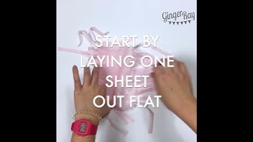 DIY How to make our Tassel Garlands | Step By Step Tutorial | Ginger Ray