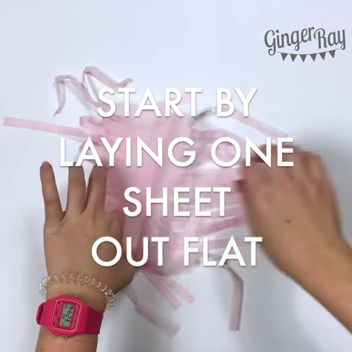 DIY How to make our Tassel Garlands Step By Step Tutorial Ginger