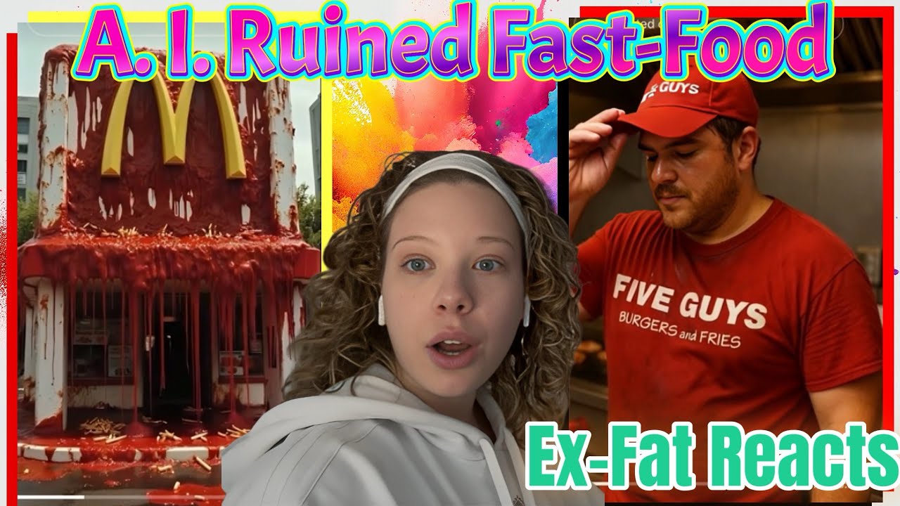 A.I. Fast Food content on TIKTOK is turning DOWNRIGHT BIZARRE! | Ex-Fat Reacts