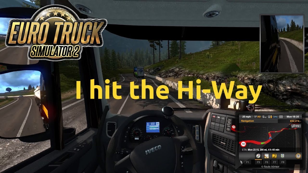 Euro Truck Simulator 2 - I hit the Hi Way - YouTube