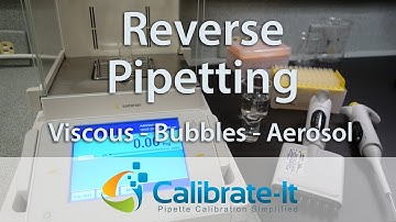 Reverse Pipetting