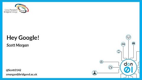 Hey Google! Building your first Dialogflow agent
