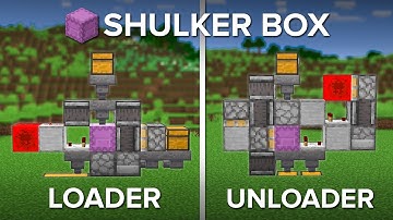 Minecraft EASY Shulker Box Loader & Unloader