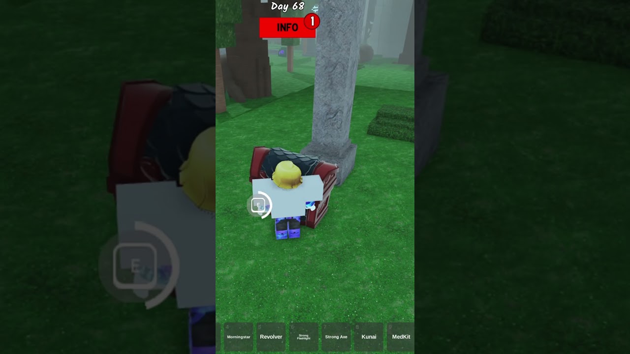 When you get a RIOT SHEILD in a thorn chest in 99 nights  