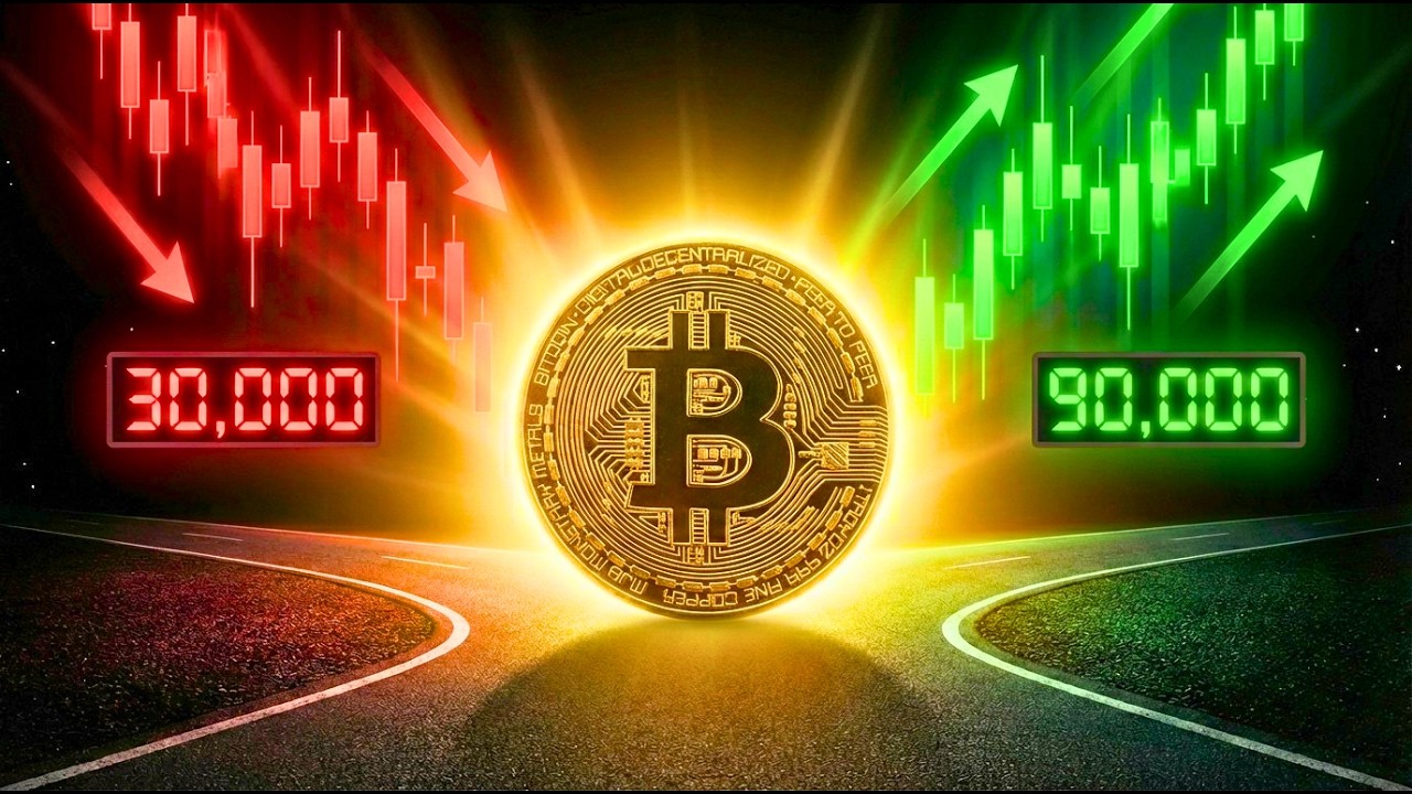 623 - BITCOIN na Encruzilhada. Rumo aos $30 mil ou $90 mil?