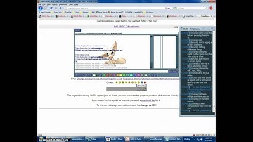 How to use Java Web IRC client