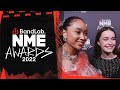 Griff and Sigrid talk "genuine" friendship and 'Head On Fire' collab at BandLab NME Awards 2022