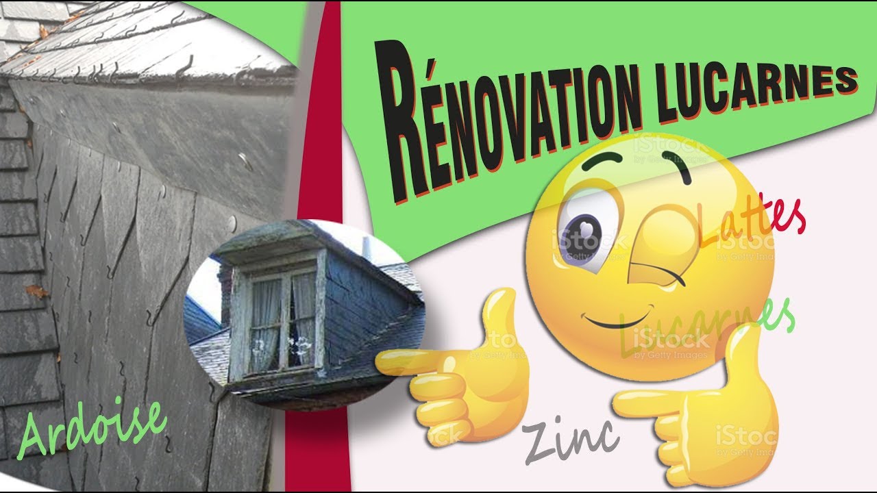 PHOTOS √ Comment rénover des Lucarnes en ardoise d’Espagne et zinc
