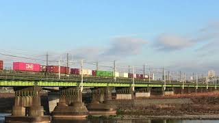 2024/2/10 EF65 2080牽引4072レとEH200-21牽引2083レ